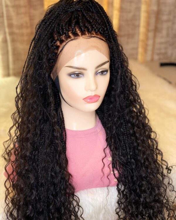 30 inch Knotless braids with goddess wigs